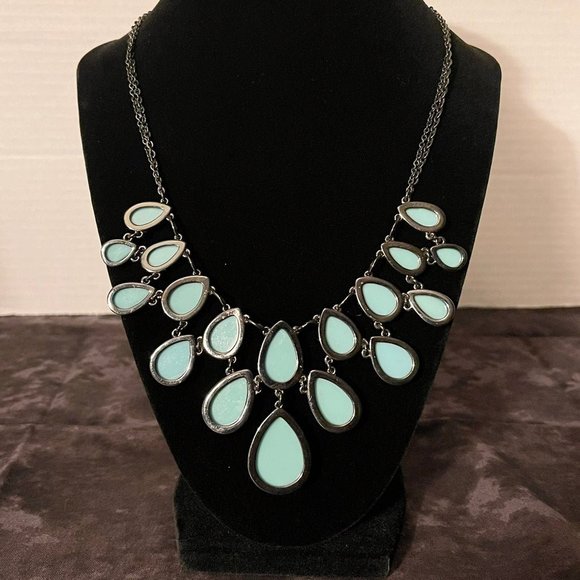 Joan Rivers Faux Turquoise Necklace - Picture 3 of 4